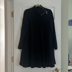 Barbara Bui Black layered dress